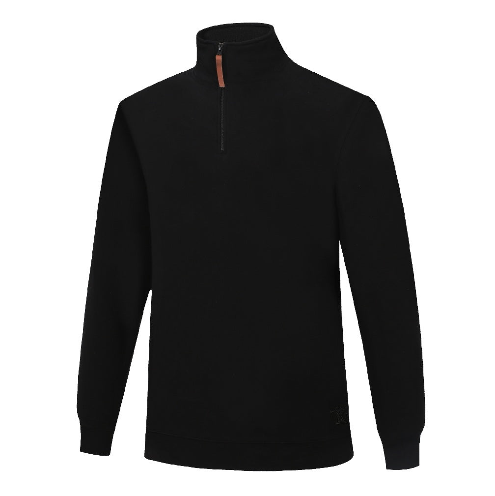 Pilbara RMPC045 Mens Classic Zipper Closed Front Fleece Pullover