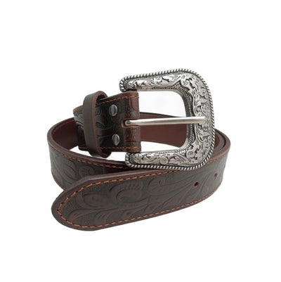 Pilbara RMPW033 Western Children's Dress Buckle Tooled Belt