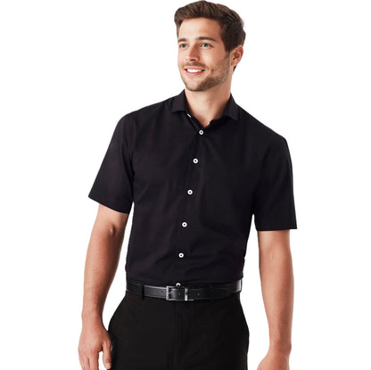 Biz Corporates RS968MS Mens Charlie Classic Fit Short Sleeve Shirt