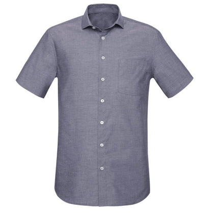 Biz Corporates RS968MS Mens Charlie Classic Fit Short Sleeve Shirt