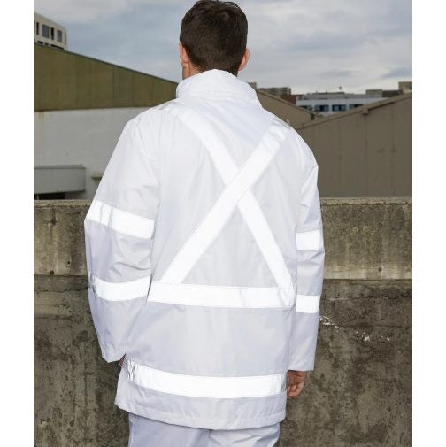 Rainbird 8622 White Night Vis Jacket