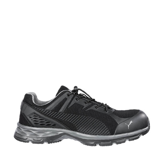 antistatic heat resistant Puma 643837 Relay Black/Grey Composite Safety Jogger
