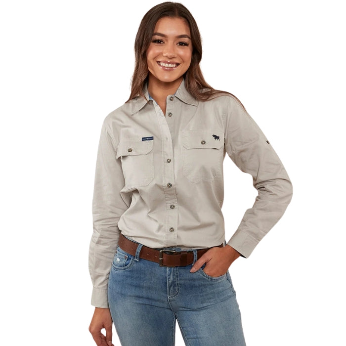 Ringers Western 171210001 Pentecost River Womens Full Button Work Shirt