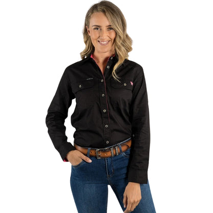 Ringers Western 171210001 Pentecost River Womens Full Button Work Shirt