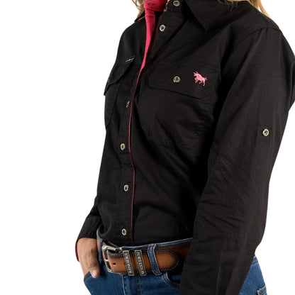 Ringers Western 171210001 Pentecost River Womens Full Button Work Shirt