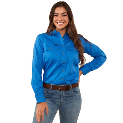 Ringers Western 171210001 Pentecost River Womens Full Button Work Shirt