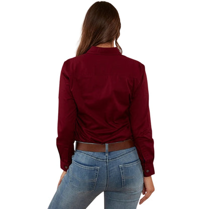 Ringers Western 171210001 Pentecost River Womens Full Button Work Shirt