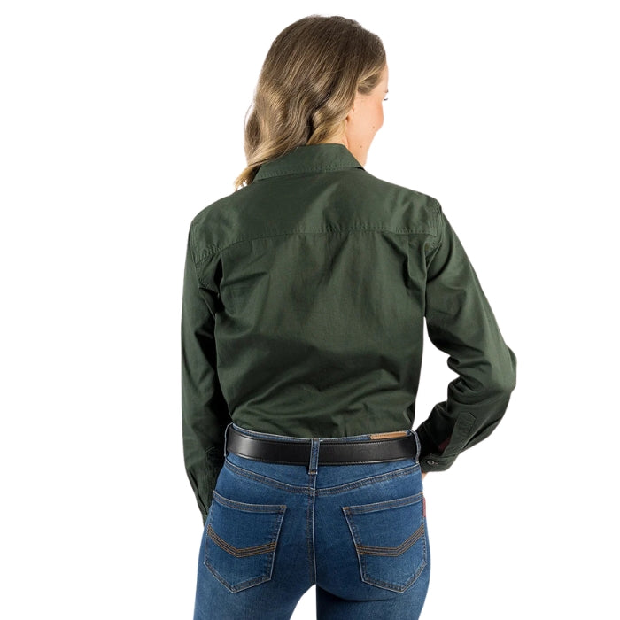 Ringers Western 171210001 Pentecost River Womens Full Button Work Shirt