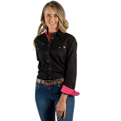 Ringers Western 171210001 Pentecost River Womens Full Button Work Shirt
