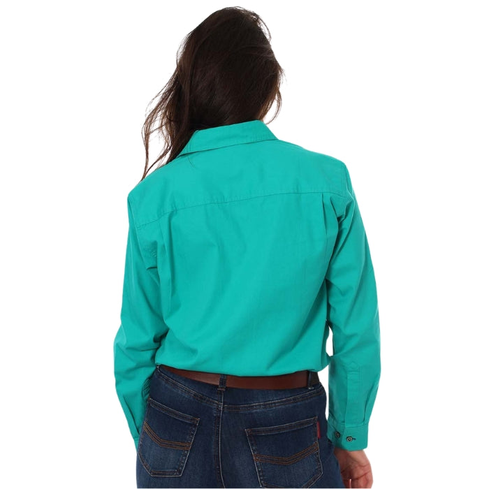 Ringers Western 171210001 Pentecost River Womens Full Button Work Shirt