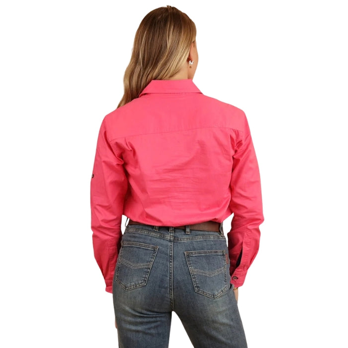 Ringers Western 171210002 Pentecost River Womens Half Button Work Shirt