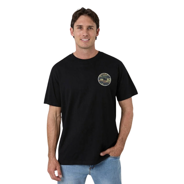 Ringers Western 12021560 Signature Bull Mens Loose T-Shirt