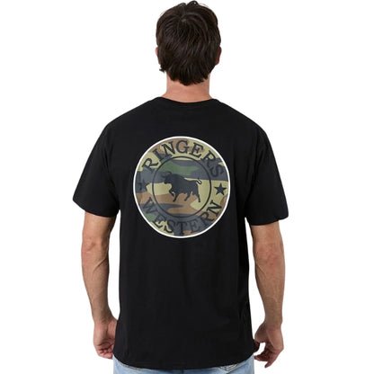 Ringers Western 12021560 Signature Bull Mens Loose T-Shirt
