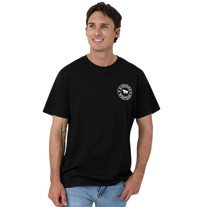 Ringers Western 12021560 Signature Bull Mens Loose T-Shirt