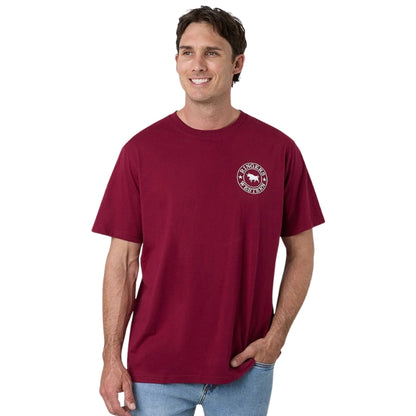 Ringers Western 12021560 Signature Bull Mens Loose T-Shirt