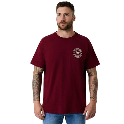 Ringers Western 12021560 Signature Bull Mens Loose T-Shirt