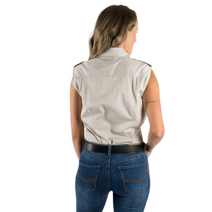 Ringers Western 171210003 Pentecost River Womens Sleeveless Work Shirt