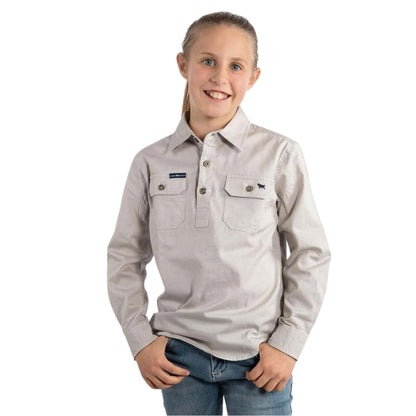 Ringers Western 171310001 Ord River Kids Half Button Work Shirt