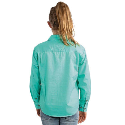 Ringers Western 171310001 Ord River Kids Half Button Work Shirt