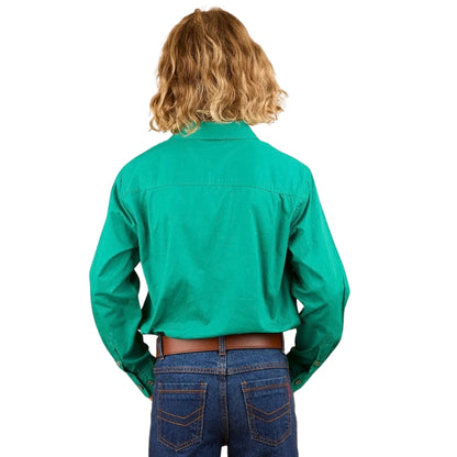 Ringers Western 171310001 Ord River Kids Half Button Work Shirt
