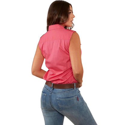 Ringers Western 171210003 Pentecost River Womens Sleeveless Work Shirt