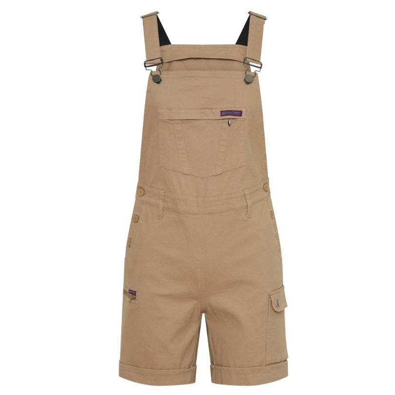 Green Hip S-ALLW Womens Shortalls