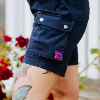 Green Hip S-ALLW Womens Shortalls