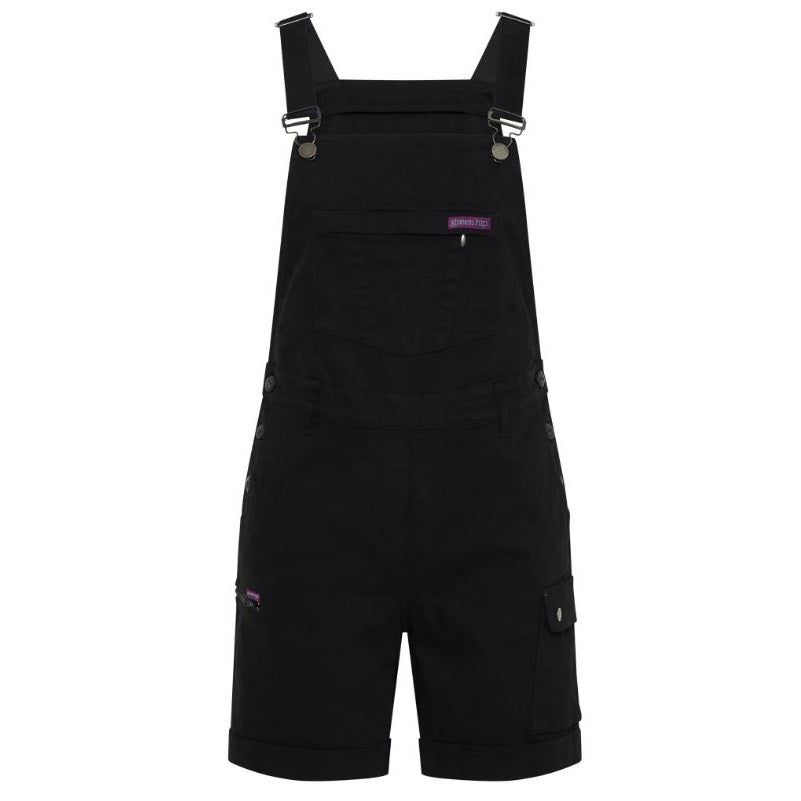 Green Hip S-ALLW Womens Shortalls