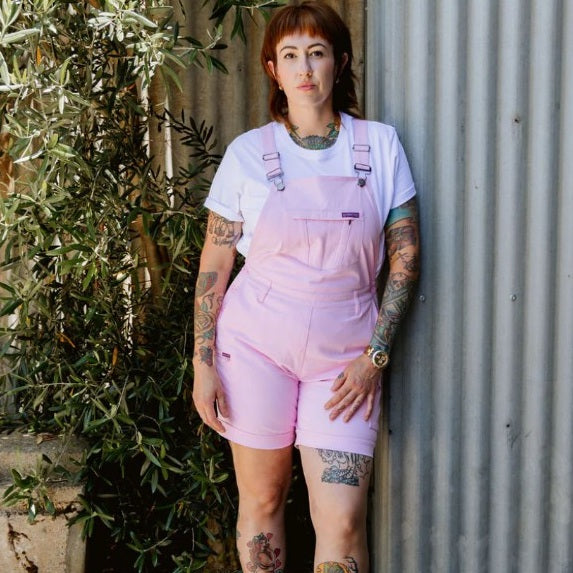 Green Hip S-ALLW Womens Shortalls