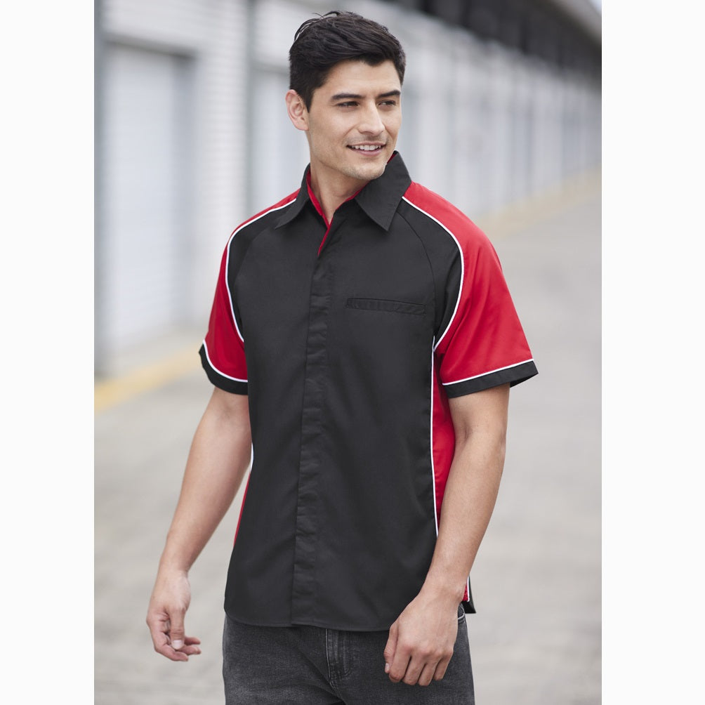 Biz Collection S10112 Mens Nitro S/S Shirt