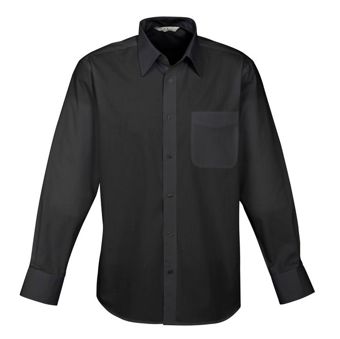 Biz Collection S10510 Base Mens Long Sleeve Shirt