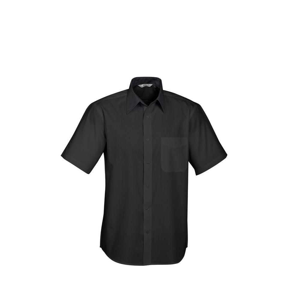Biz Collection S10512 Mens Base Short Sleeve Shirt