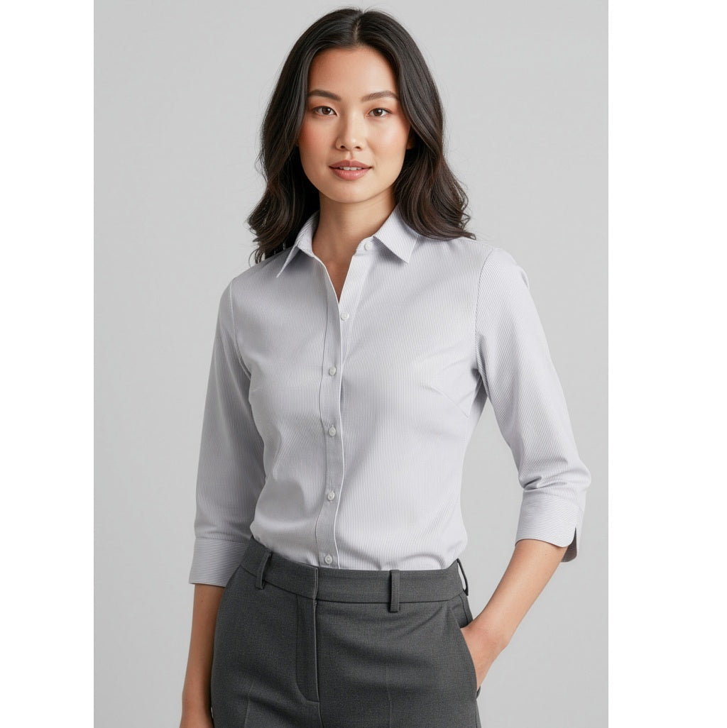 Biz Collection S29521 Ladies Ambassador 3/4 Shirt