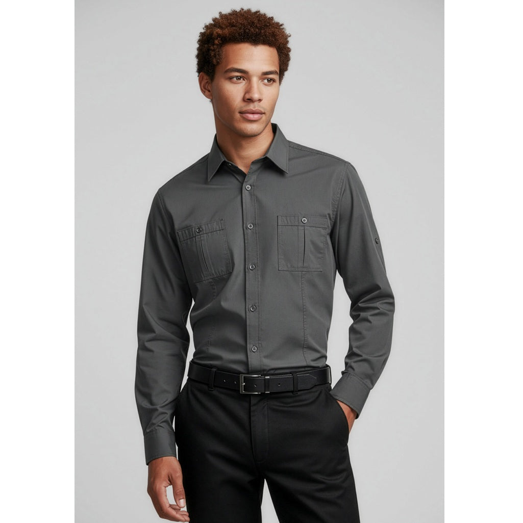 Biz Collection S306ML Bondi Mens Long Sleeve Shirt