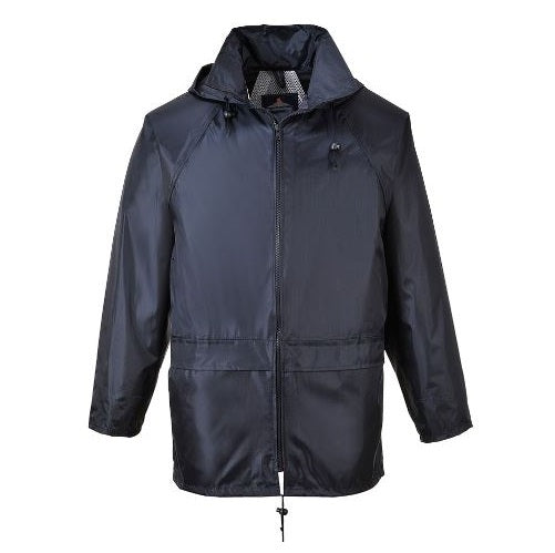 Portwest S440 Classic Rain Jacket - Navy - Front View