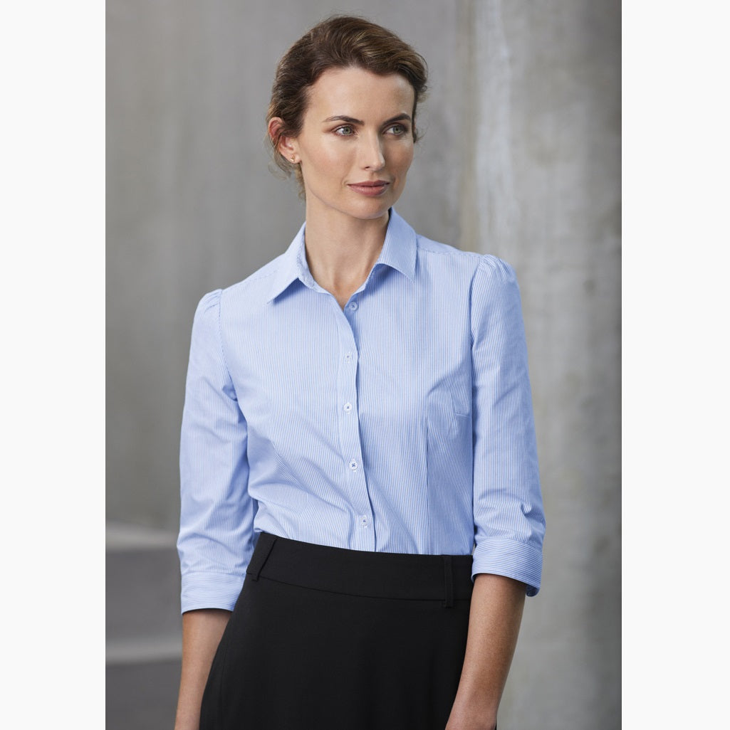 Biz Collection S812LT Euro Ladies 3/4 Sleeve Shirt