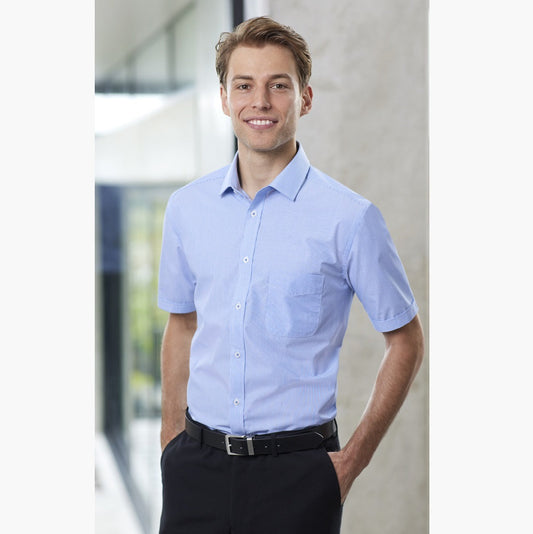 Biz Collection S812MS Euro Mens S/S Shirt