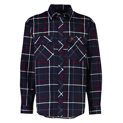 Swanndri SE18250M Mens Full Button Egmont Twin Pack