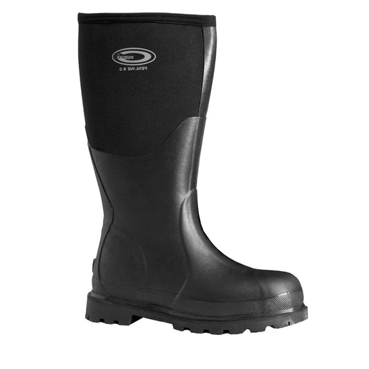 Black rubber Agricultural insulated Grubs SFEN-000H Fenline High Boot - Non Safety