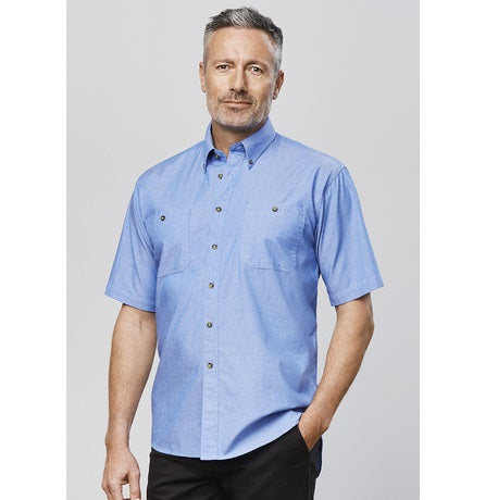Biz Collection SH113 Chambray Mens S/S Shirt
