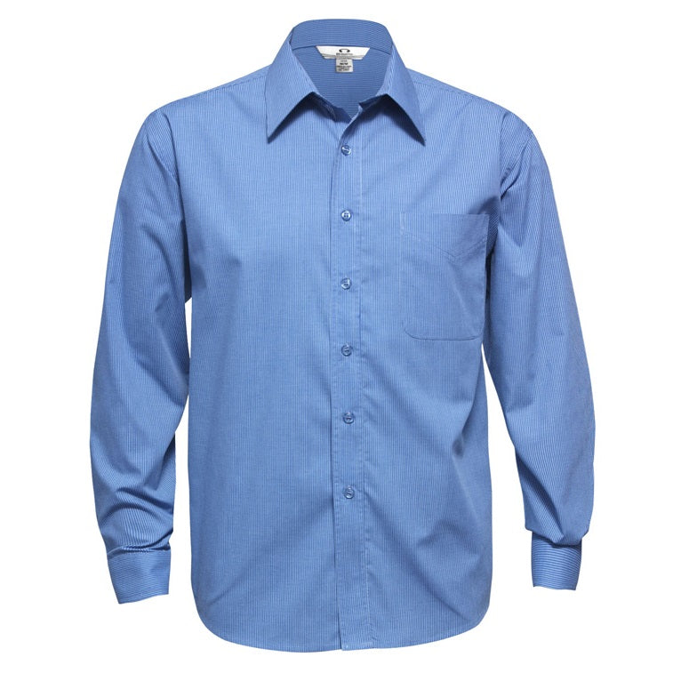 Biz Collection SH816 Micro Check Mens L/S Shirt