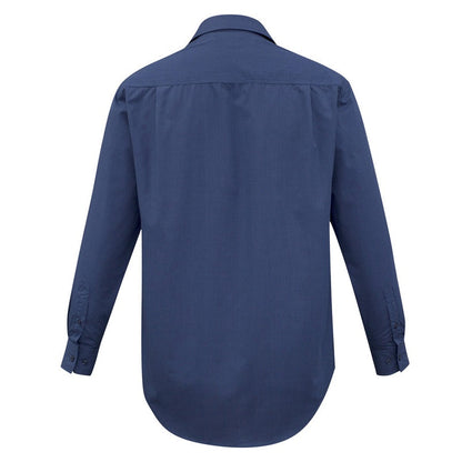 Biz Collection SH816 Micro Check Mens L/S Shirt