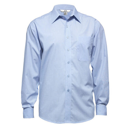 Biz Collection SH816 Micro Check Mens L/S Shirt