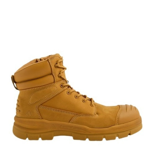 Wheat Airport friendly Colorado CF12347 Shreca Zip-sided Scuff Cap Safety Boots