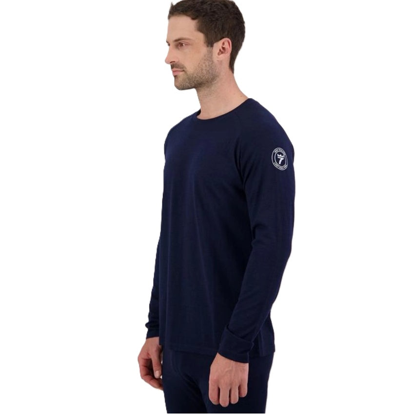 Line 7 SL7W19110M Men's Merino Long Sleeve Raglan T-Shirt Baselayer