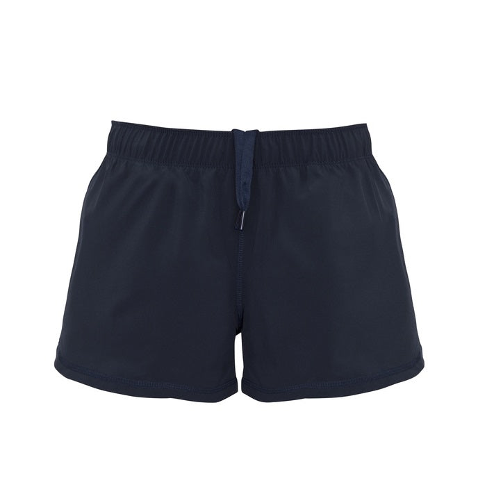Biz Collection ST512L Ladies Tactic Shorts - Navy colour - Front view