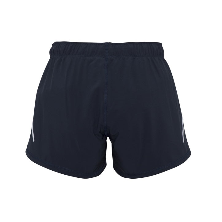 Biz Collection ST512L Ladies Tactic Gym Shorts - Navy colour - Back view