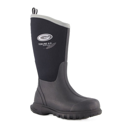 Black rubber extra grip Grubs STID-000M Tideline 4.0 Garden & Outdoor Boot