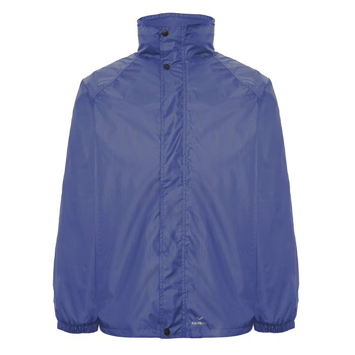 Rainbird 8004-7 STOWaway Rain Jacket - Coast Blue - Front View