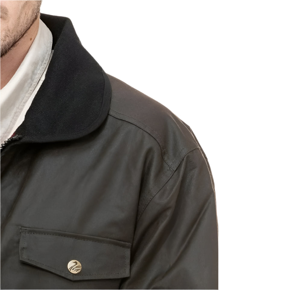 Swanndri SW14452M Waimak Mens Oilskin Jacket